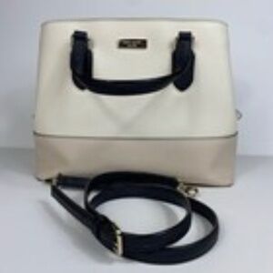 Kate Spade Laurel Way Evangelie Saffiano Leather Shoulder Bag Satchel Purse